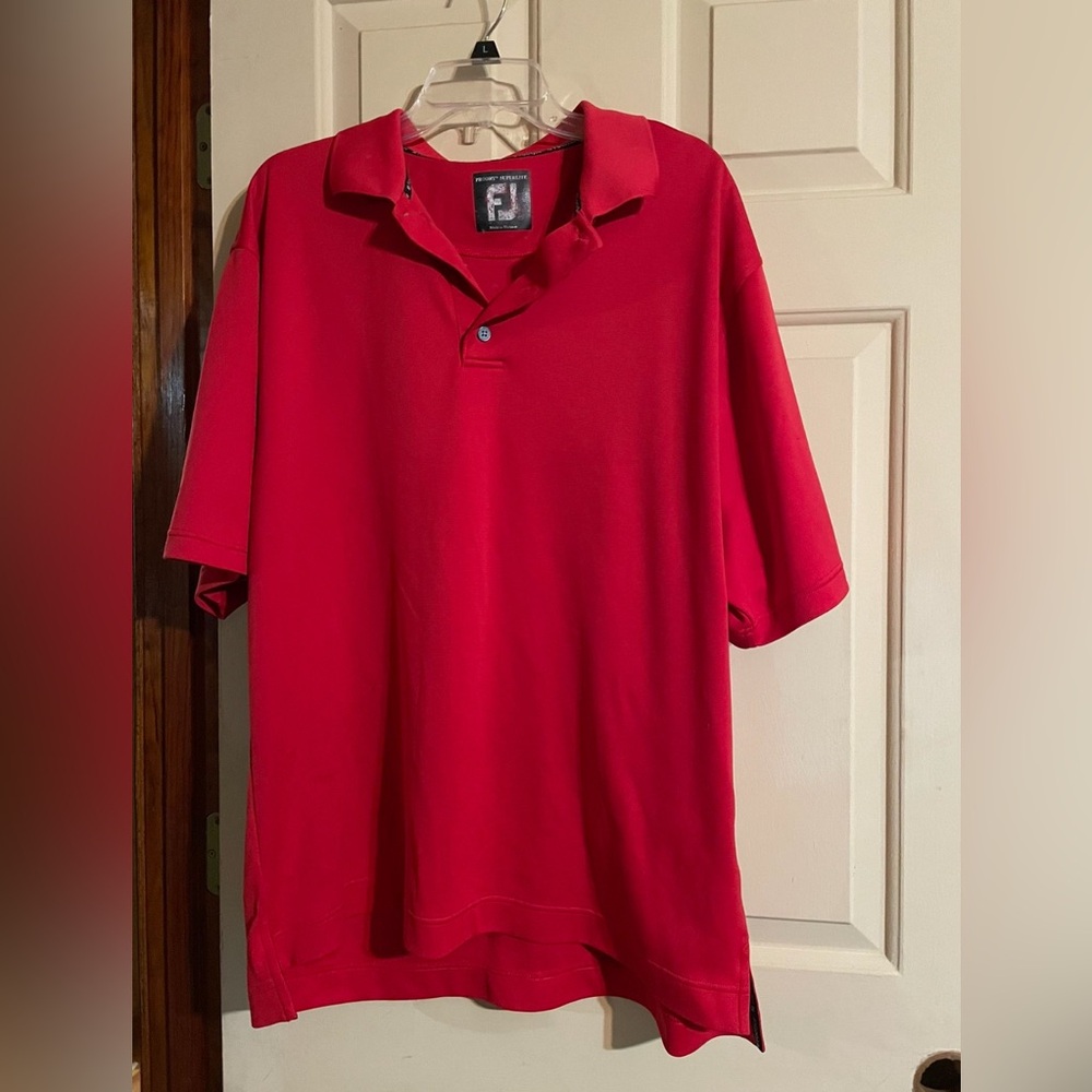 FootJoy Vibrant Red Polo Shirt